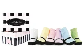 Trumpette Maryjane Pastel Socks, 6 Pack