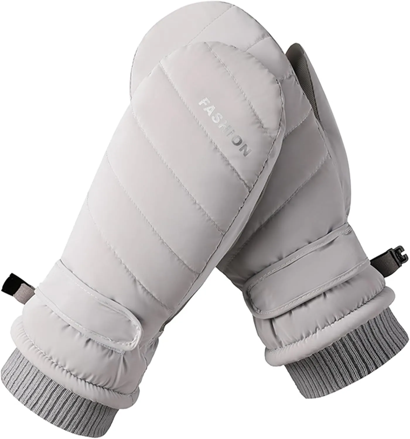 UTOWO Outdoors Winter Ski Mittens for Men Women - Warm Snow Mitts for Cold Weather Non-Slip Water-Repellent Gloves Windproof