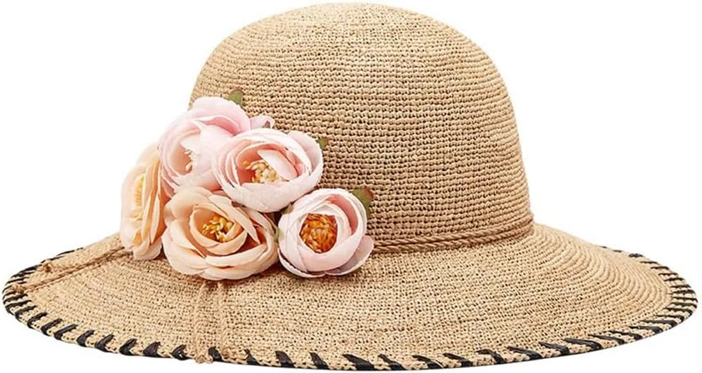 Vacation Seaside Ladies Sun Shade Hat Foldable Sunscreen Hat