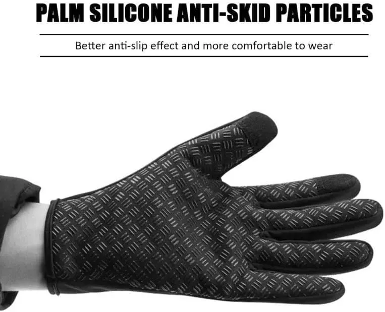 Winter Gloves for Men Women Touchscreen Warm Outdoor Cycling Driving Windproof Non-Slip Gloves