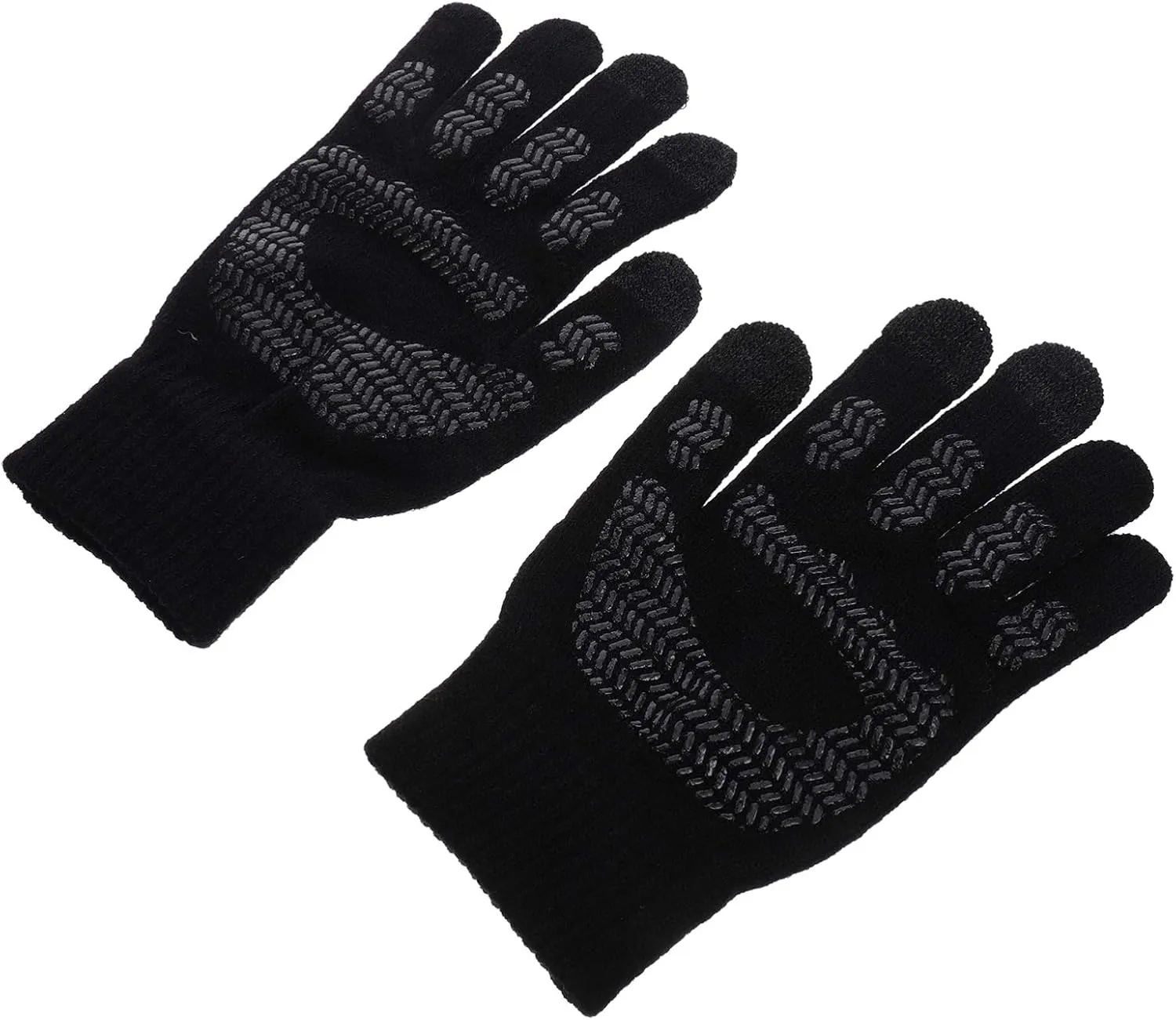 Winter Gloves Touch Screen Capability Full Fingerless Design for Cold Weather Use Men's and Women's