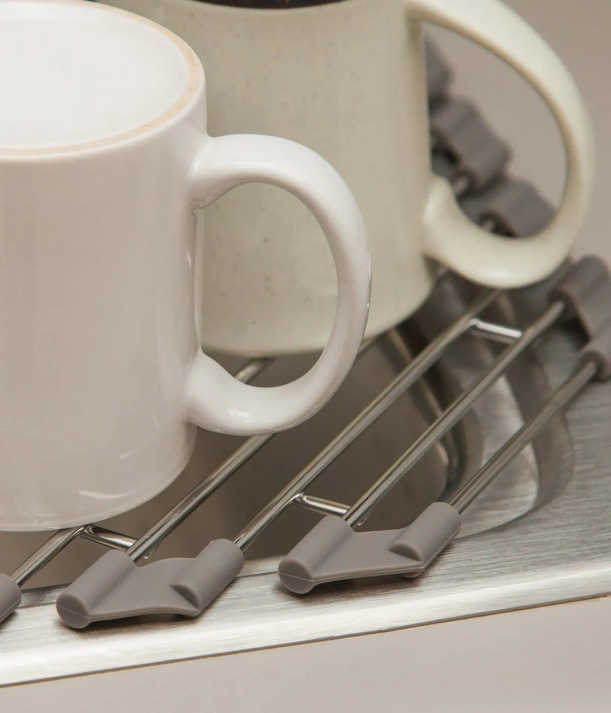 Wire Corner Foldable Dish Rack