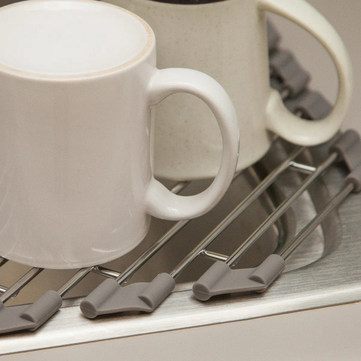 Wire Corner Foldable Dish Rack