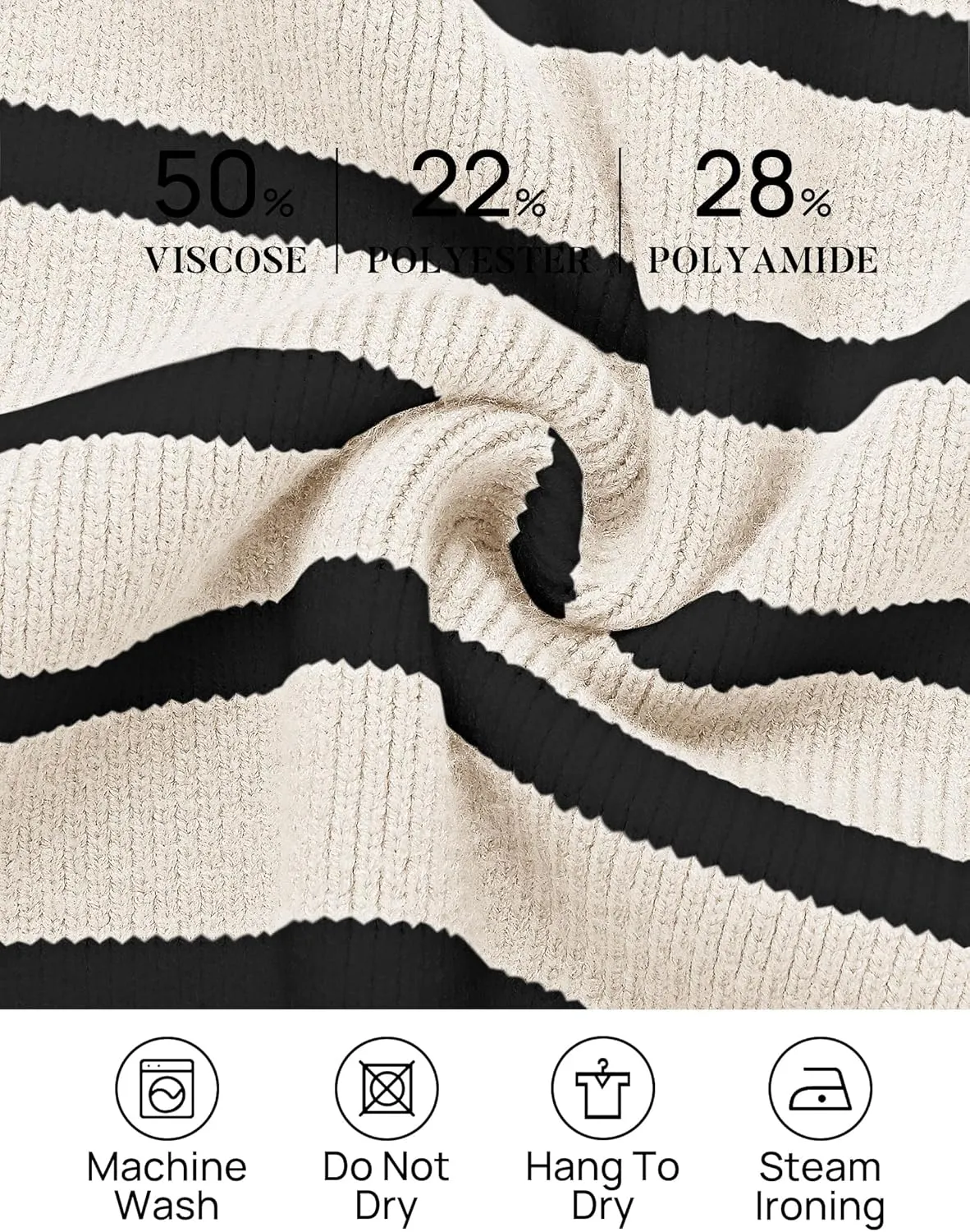 ZESICA Women's Winter Oversized Sweaters Long Sleeve Color Block Mock Neck Side Slit Comfy Loose Knitted Pullover Tops